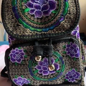 Brand New Embroidered Backpack